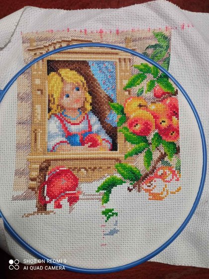 Этап процесса «МП Студия. Сказка своими руками.Бэк сделаю вконце всех крестиков»