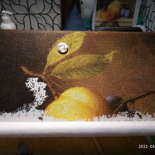 Процесс «Натюрморт персики со сливами. ЭстЭ»