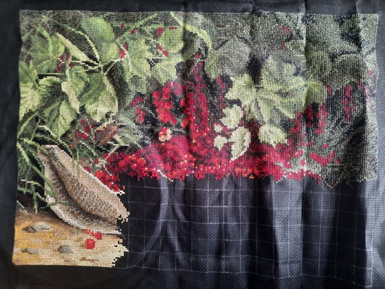 Этап процесса «Красная смородина»