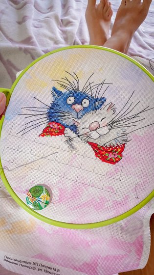 Этап процесса «Нежные обьятия от МП Студии»