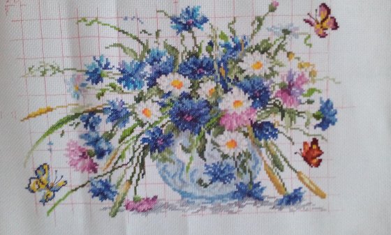 Этап процесса «Васильки»