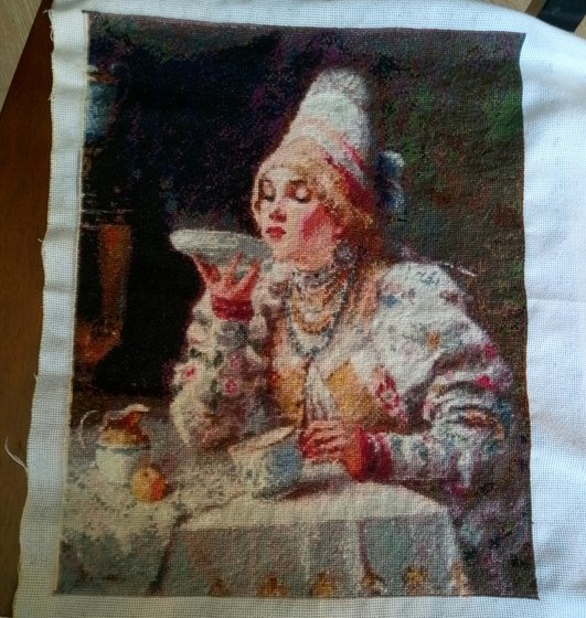 Этап процесса «маковский. за чаем.»