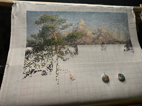 Этап процесса «Горы»