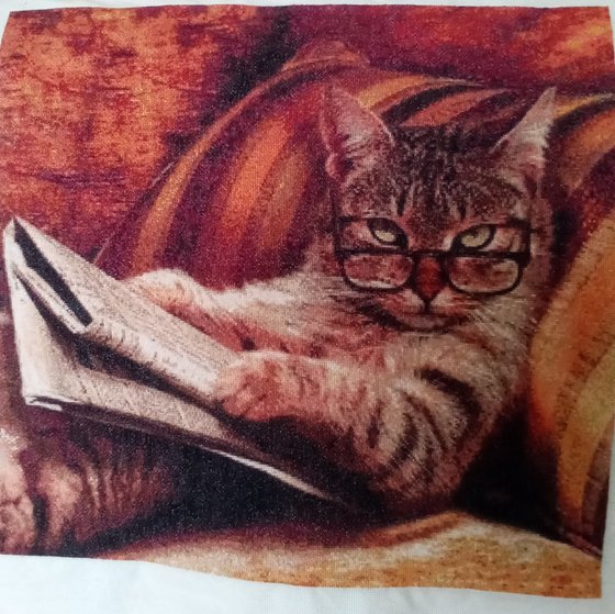 Этап процесса «Кот ученый»