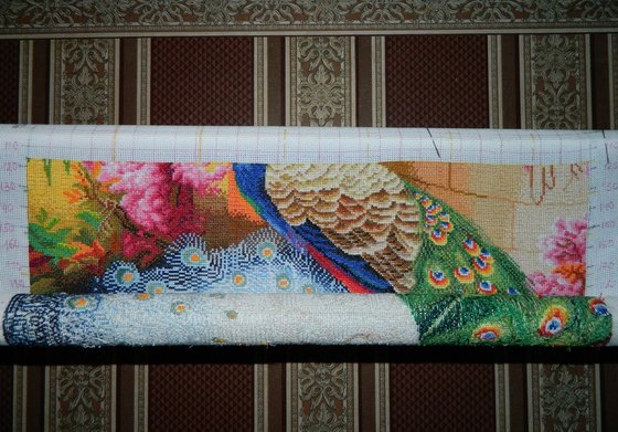 Этап процесса «Павлины»