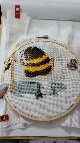 Этап процесса «Мама занята!»