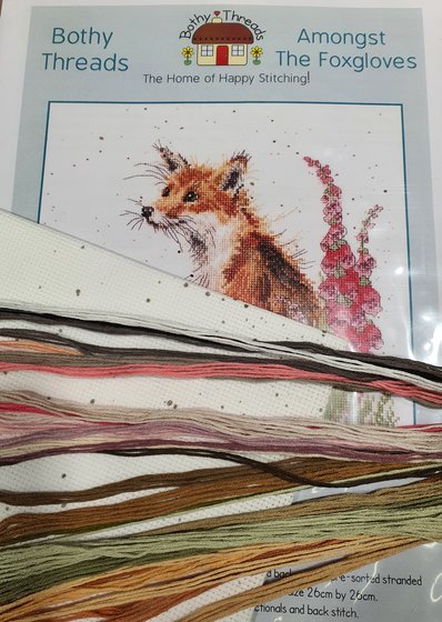 Этап процесса «Amongst The Foxgloves»