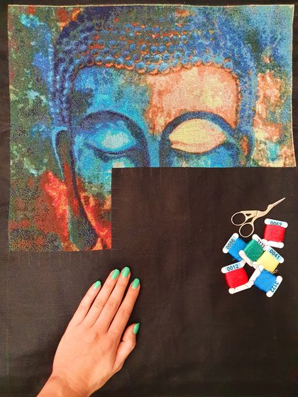 Этап процесса «Лик Будды»