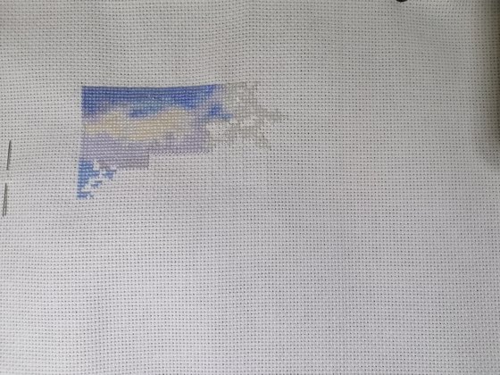 Этап процесса «Озеро вгорах»