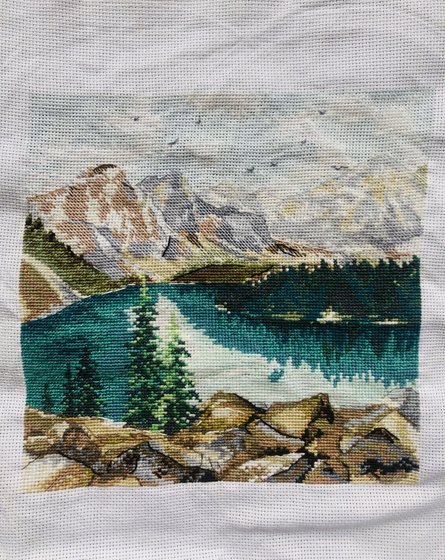 Этап процесса «Озеро Морейн»