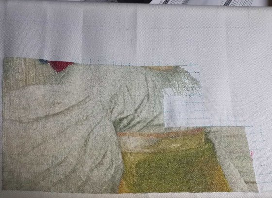 Этап процесса «Фредерик Лейтон – Павлин (Pavonia)»