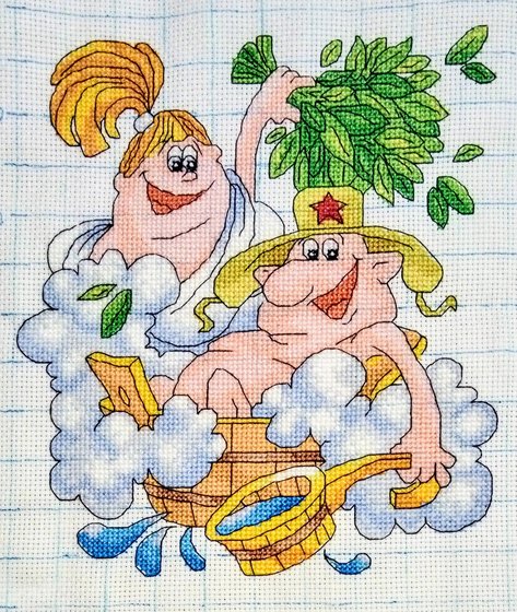 Этап процесса «Эх, попаримся!»