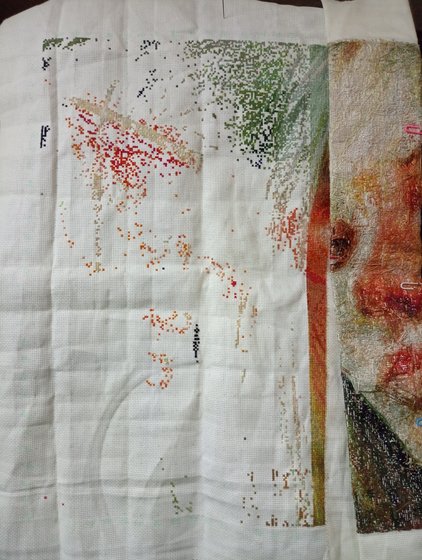 Этап процесса «Эльфийка»