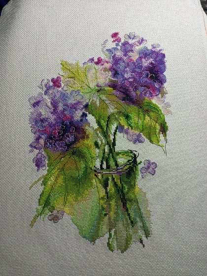 Этап процесса «Соцветие гортензии от РТО»