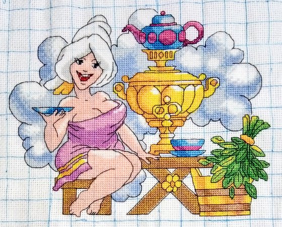 Этап процесса «С лёгким паром!»