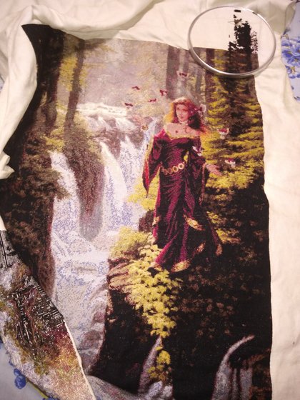 Этап процесса «Лесная фея»