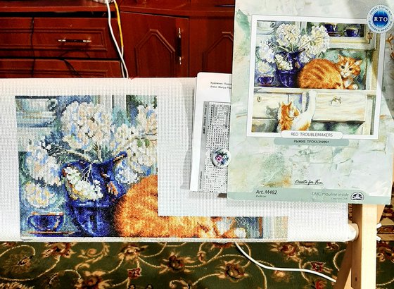 Этап процесса «Рыжие проказники»