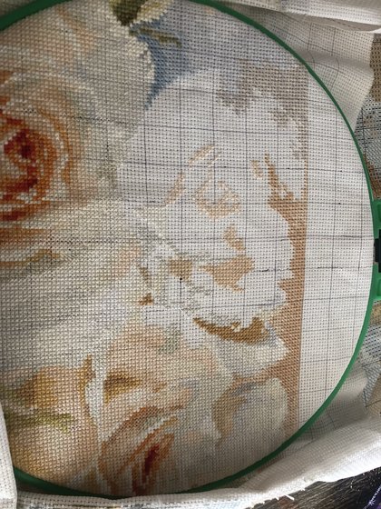 Этап процесса «Розы от Алисы»