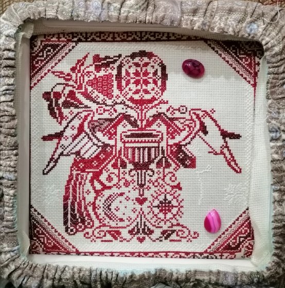 Этап процесса «Славянский орнамент»