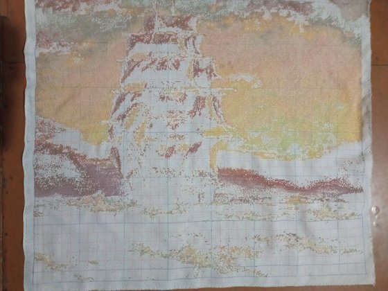 Этап процесса «Корабль Море»