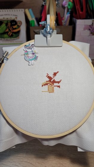 Этап процесса «Февральский домик»