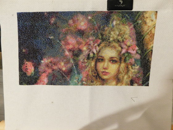 Этап процесса «Фея в зелёном»