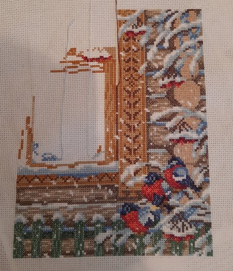 Этап процесса «Пора года. Зима»