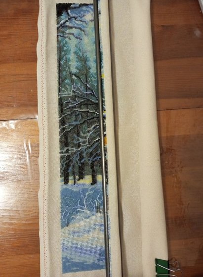 Этап процесса «В зимнем парке от Золотых ручек»