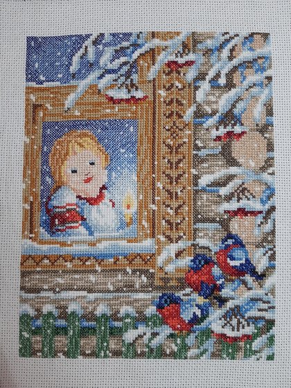 Этап процесса «Пора года. Зима»