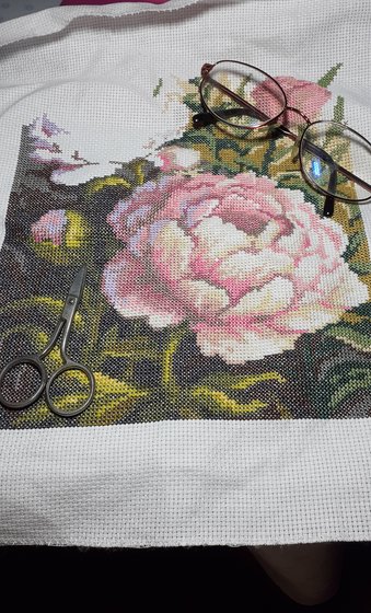 Этап процесса «Пионы»