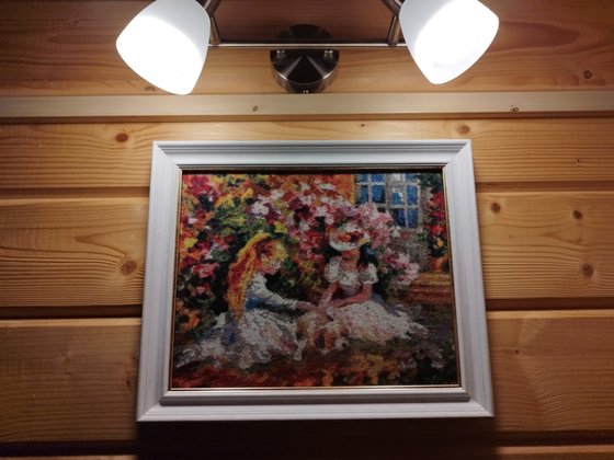 Этап процесса «Леонид Афремов "Девочки"»