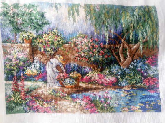 Этап процесса «Садовница»