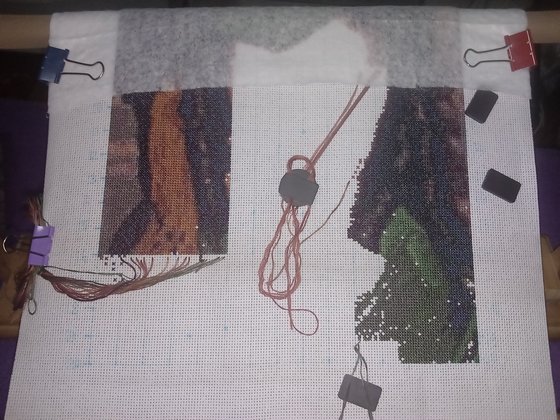 Этап процесса «Скарлет О'Хара»