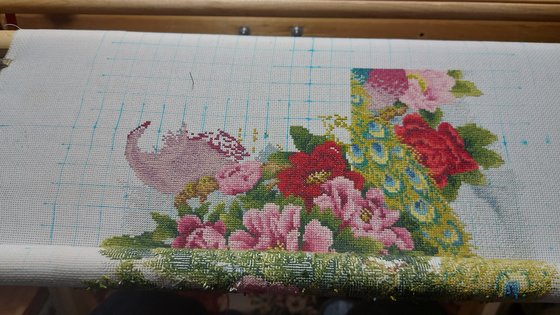 Этап процесса «Павлины»