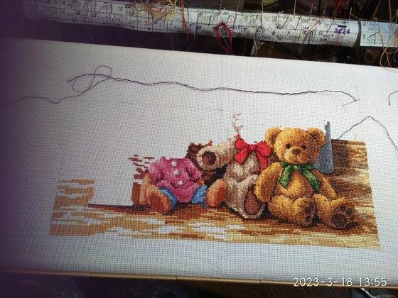 Этап процесса «dimensions собрание мишек»