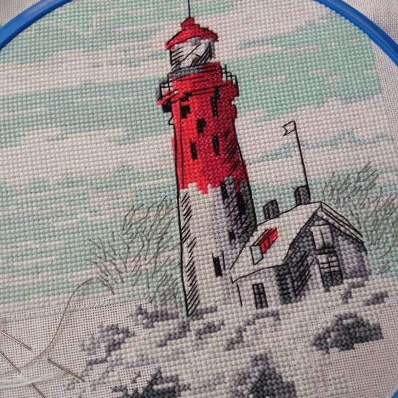 Этап процесса «"Зимний маяк"»