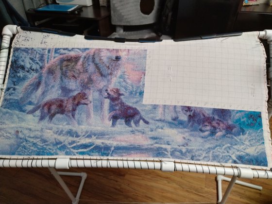 Этап процесса «Семья волков»