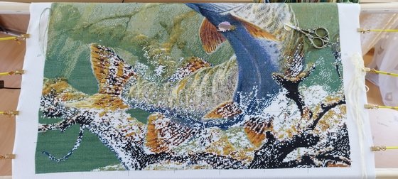 Этап процесса «Щука по схеме Пышнограевой»