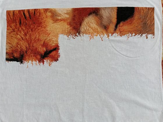 Этап процесса «Мохнатый поцелуй»