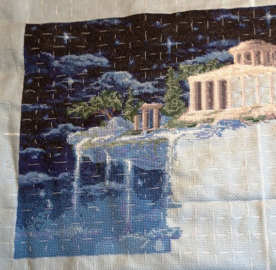 Этап процесса «Храм Луны (Хрустальный замок)»