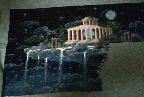 Этап процесса «Храм Луны (Хрустальный замок)»