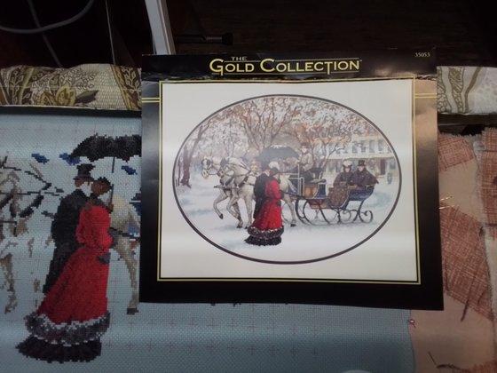 Этап процесса «Зимние впечатления»