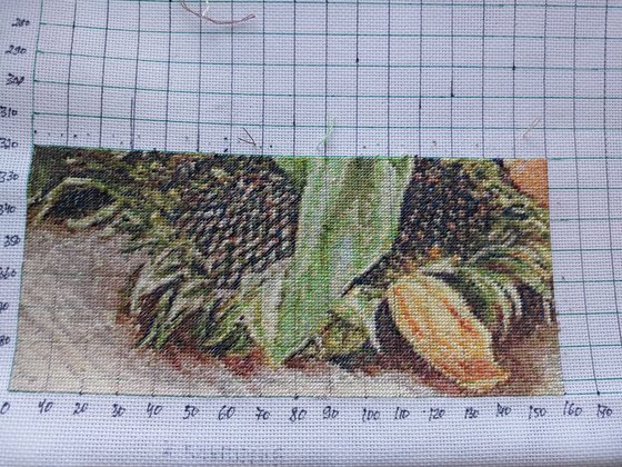 Этап процесса «подсолнухи в кувшине»