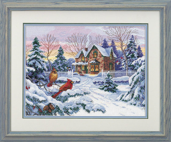 Этап процесса «Зимние воспоминания.»