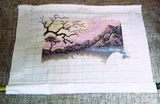 Этап процесса «Бабочки "Павлиний глаз"»