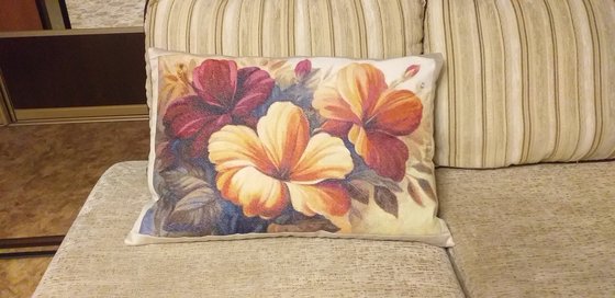 Этап процесса «Гибискус»