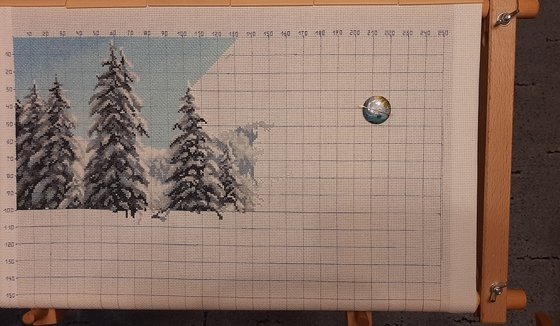 Этап процесса «Зимний день»