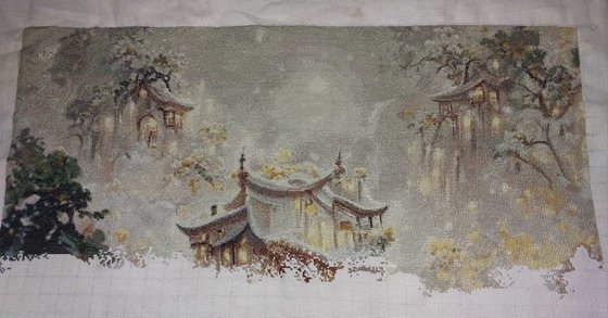 Этап процесса «Облачное королевство. Химера»