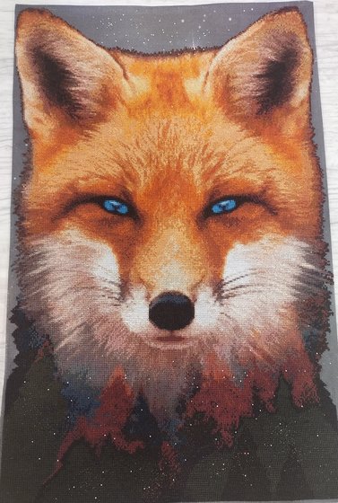 Этап процесса «Осенний лис.»