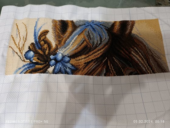 Этап процесса «Красавица лошадка»